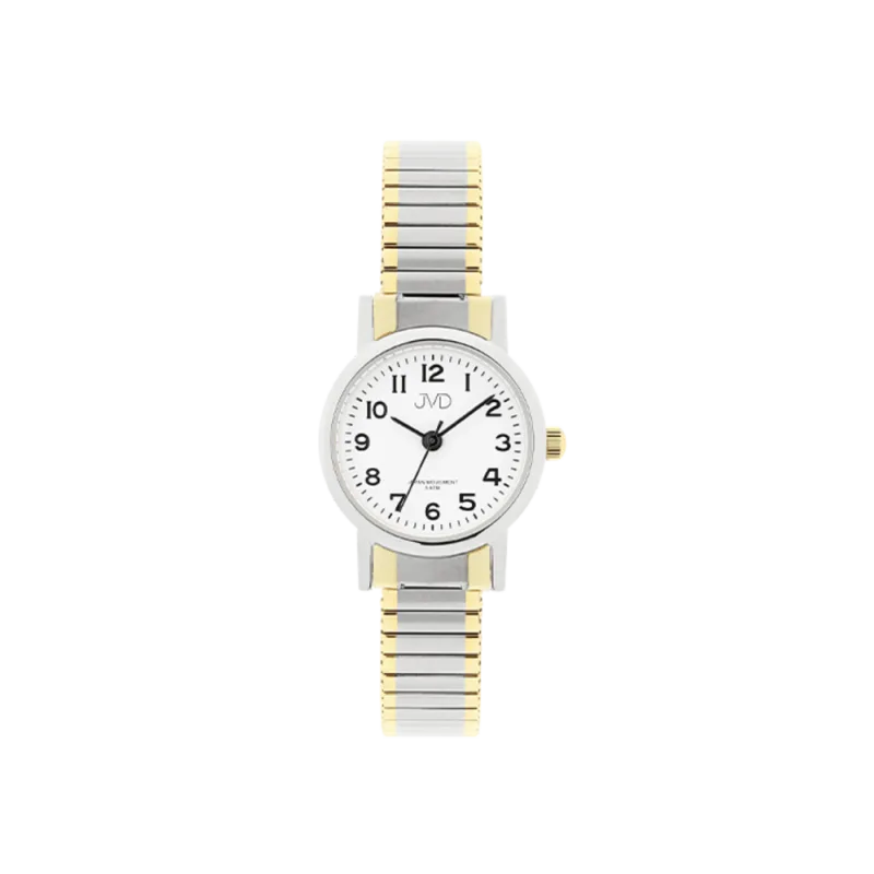 JVD Dámské zlacené náramkové hodinky JVD steel J4010.8