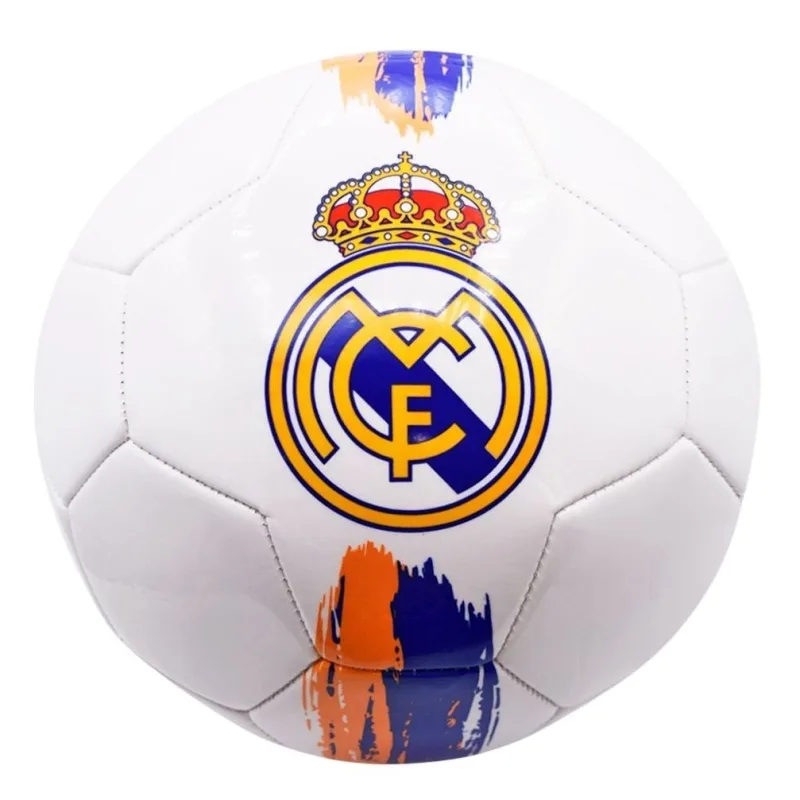 Real Madrid futbalová lopta biela