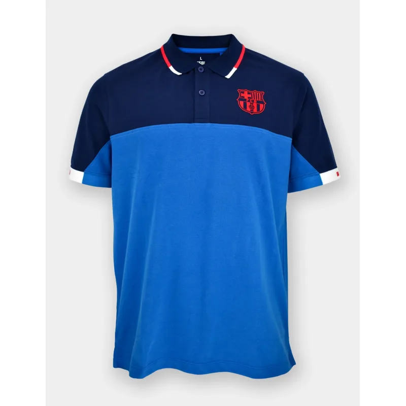 FC Barcelona polokošeľa modrá pánska