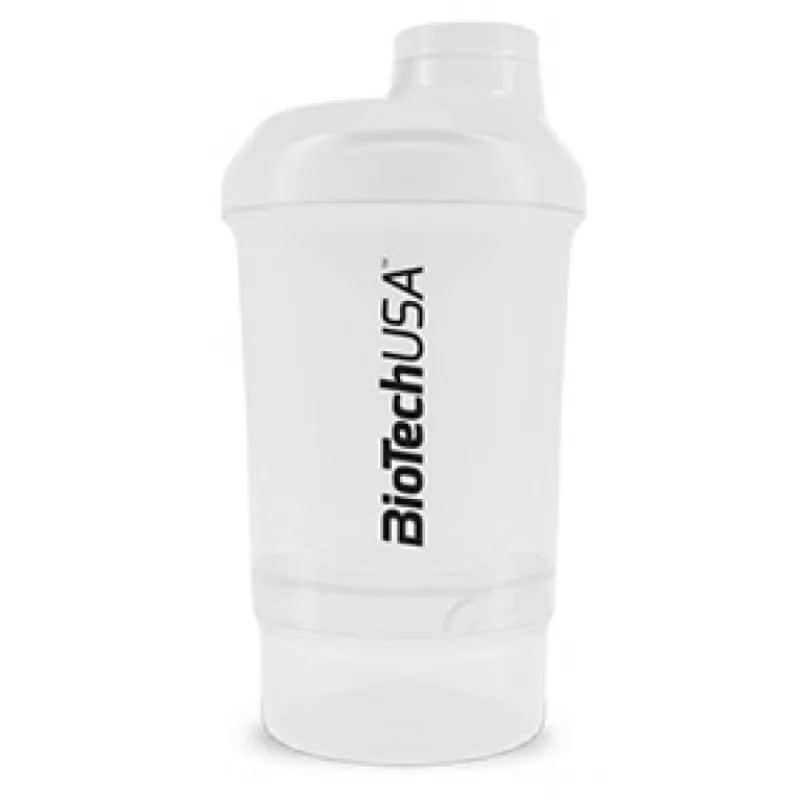 Šejker Nano biely - 300 ml + 150 ml - BioTech USA