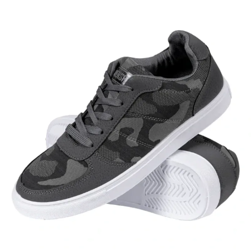 Reis CASUAL MOS tenisky camo sivé