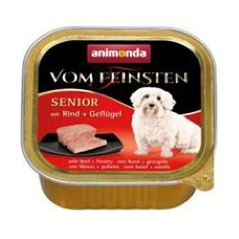 ANIMONDA paštika SENIOR - hovězí, kuře pro psy 150g