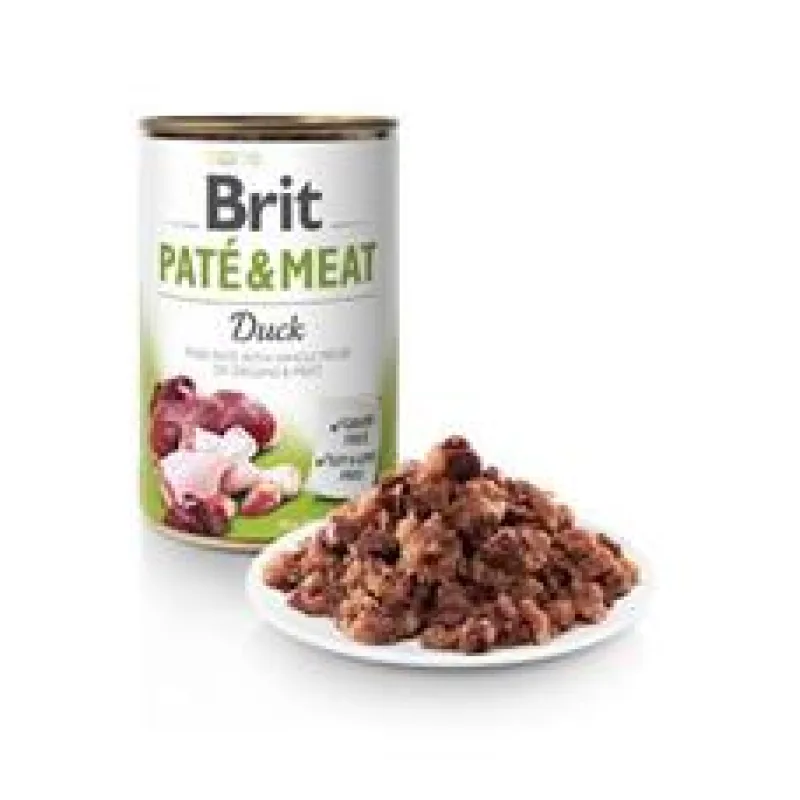 Brit Dog konz Paté & Meat Duck 400g