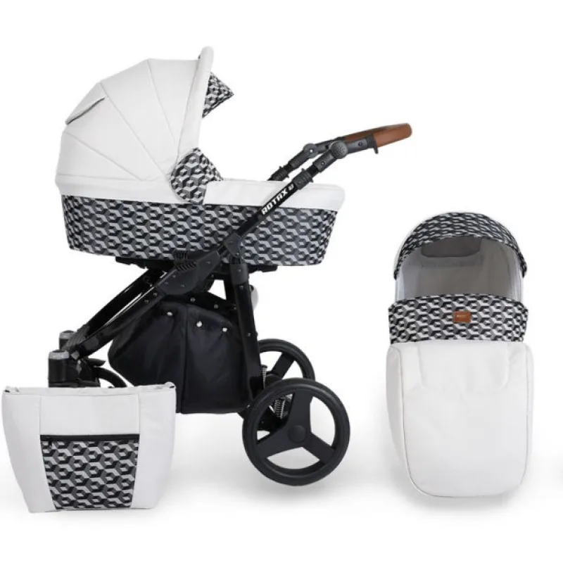 Kočík Kunert Rotax black frame 2v1 - 02