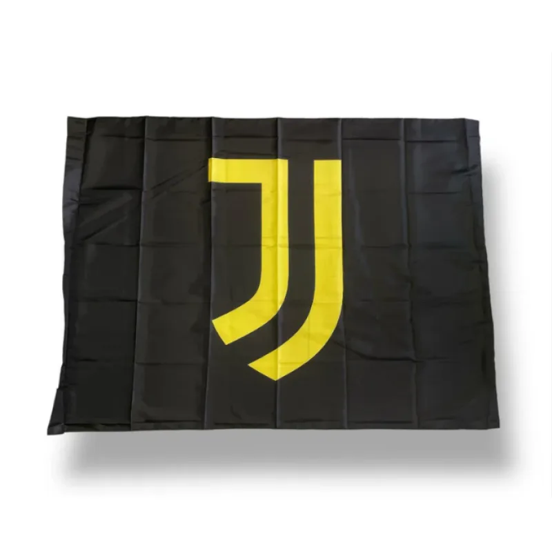 Juventus vlajka čierna