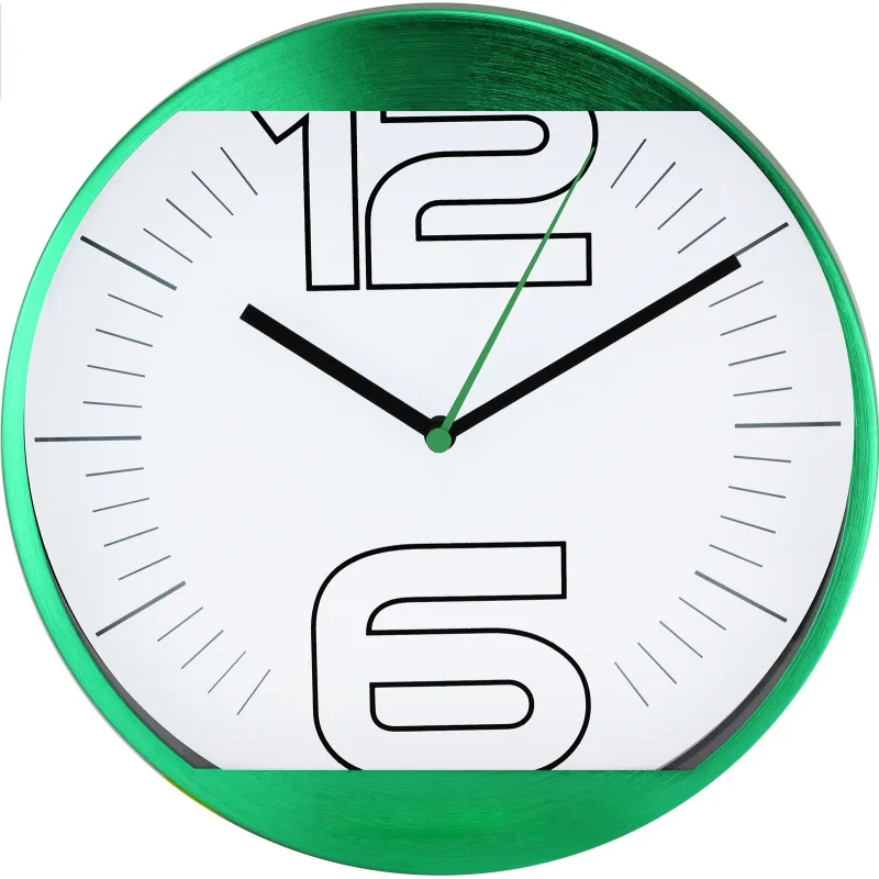 MPM Zelené kulaté hodiny MPM E01.2487