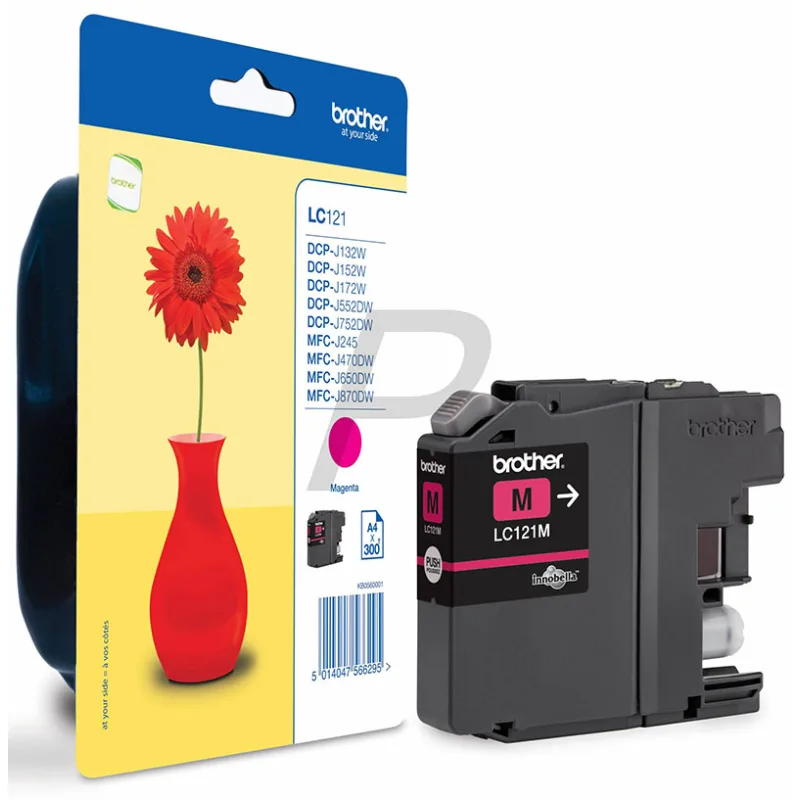 LC-121M (atrament magenta, 300 str.) LC121M