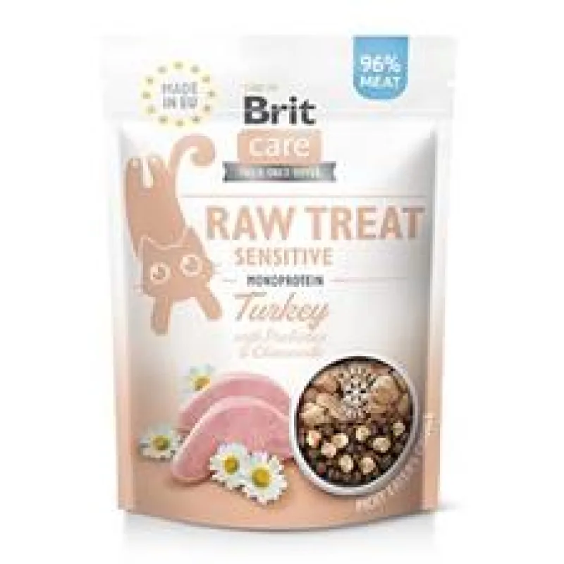 Brit Raw Treat Cat Sensitive, Turkey 40 g