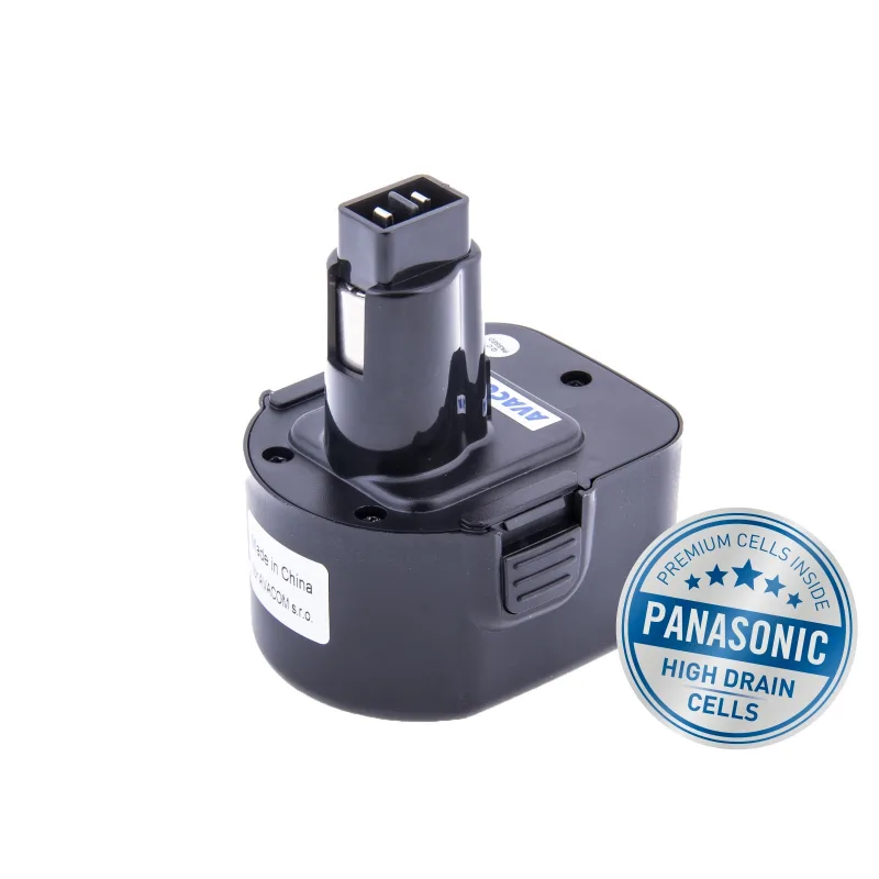 Batéria AVACOM BLACK & DECKER A9252 Ni-Mh 12V 3000mAh, články PANASONIC…