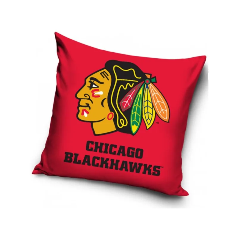 Vankúšik NHL Chicago Blackhawks 40x40 cm