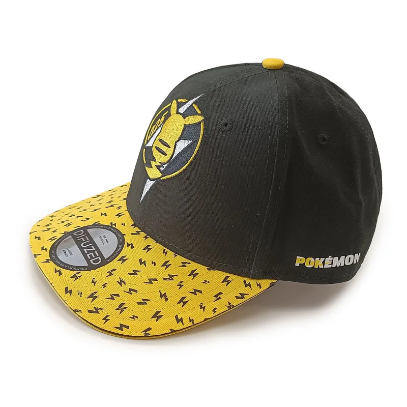 Pokémon Pikachu šiltovka čierna