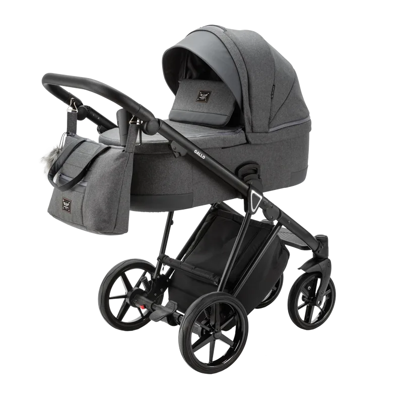 Adamex kočík 2v1 GALLO - graphite