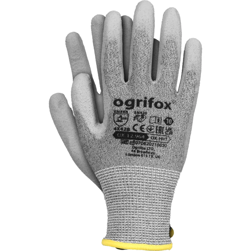 Ogrifox OX-HIIT rukavice Grey 7-10