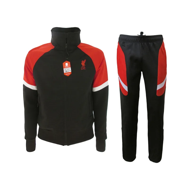 Liverpool FC súprava čierna pánska (bunda + nohavice)