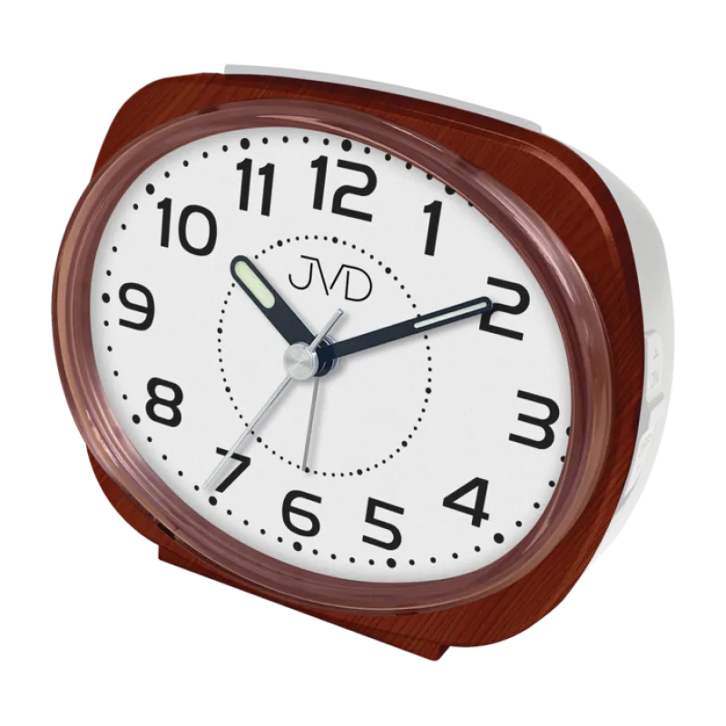 Netikajcí tichý přehledný budík JVD SRP001.4