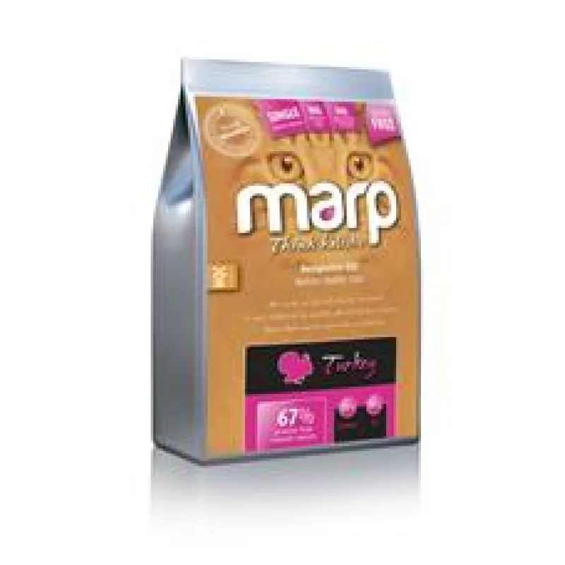 Marp Holistic Turkey CAT - krůtí bez obilovin pro kočky 2 x 12 kg