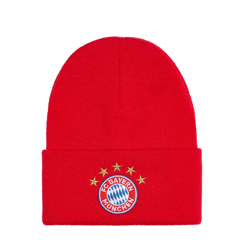 FC Bayern München - Bayern Mníchov zimná čiapka červená detská - SKLADOM