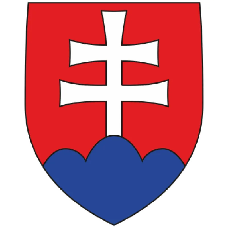 Slovensko znak nálepka - rôzne rozmery - SKLADOM