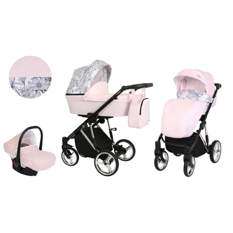 Kočík Kunert Molto Premium silver frame 3v1 - 01