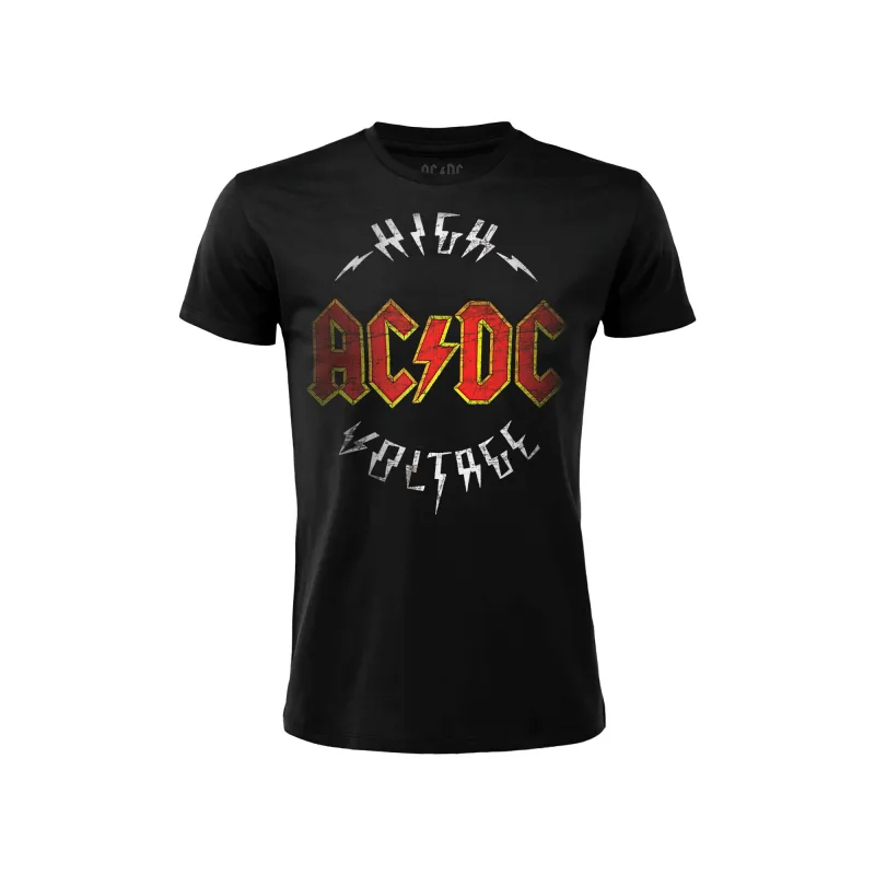 AC/DC tričko čierne detské