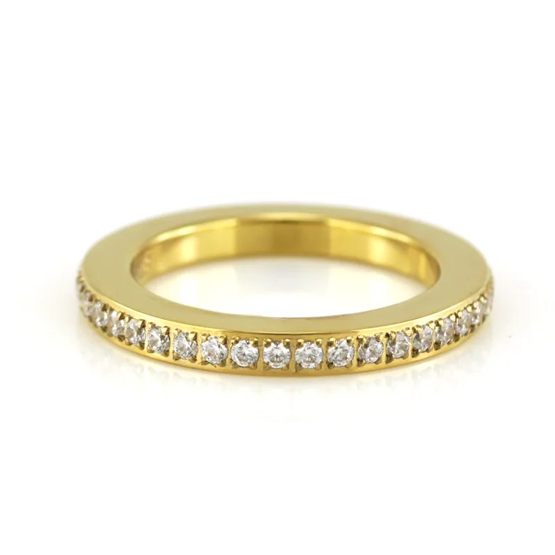 MPM Prsten z chirurgické oceli Ring 7521- size 58