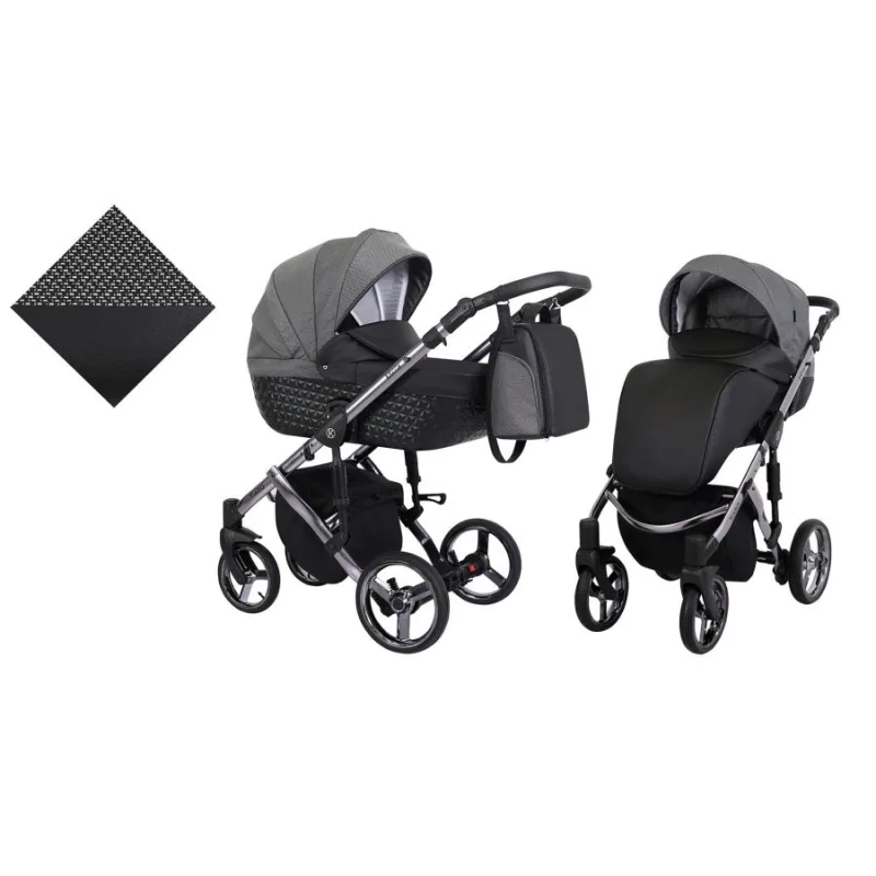 Kočík Kunert Tiaro Premium graphite frame 2v1 - 06