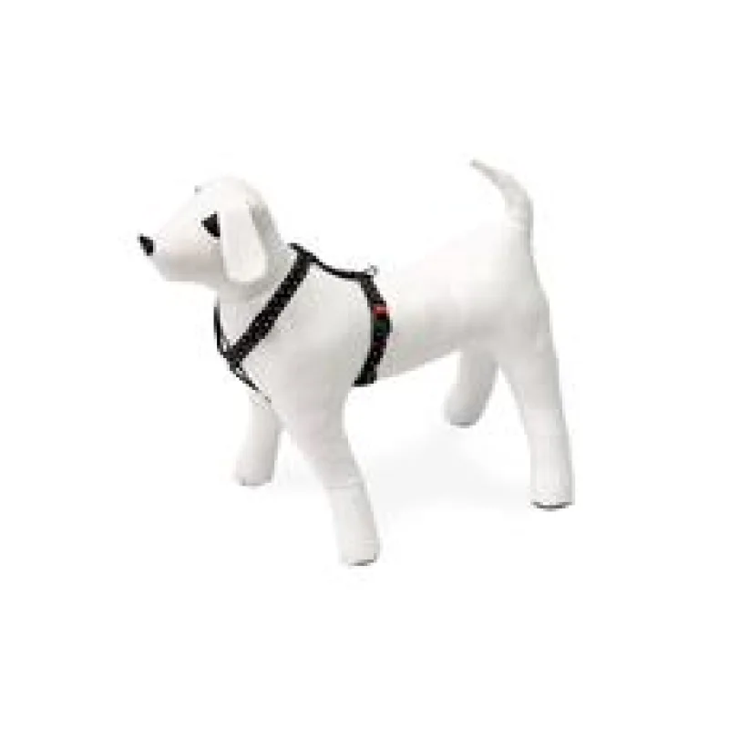 Karlie Postroj ASP Mix&Match černý motiv Trojúhelník velikost 35-50cm 15mm