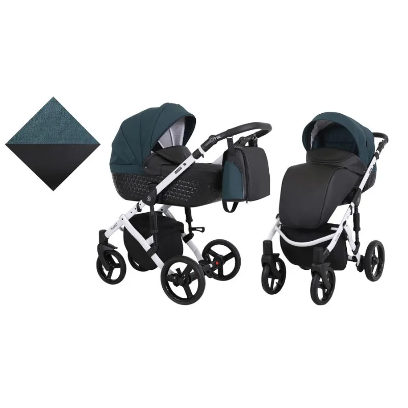 Kočík Kunert Tiaro white frame 2v1 - 04