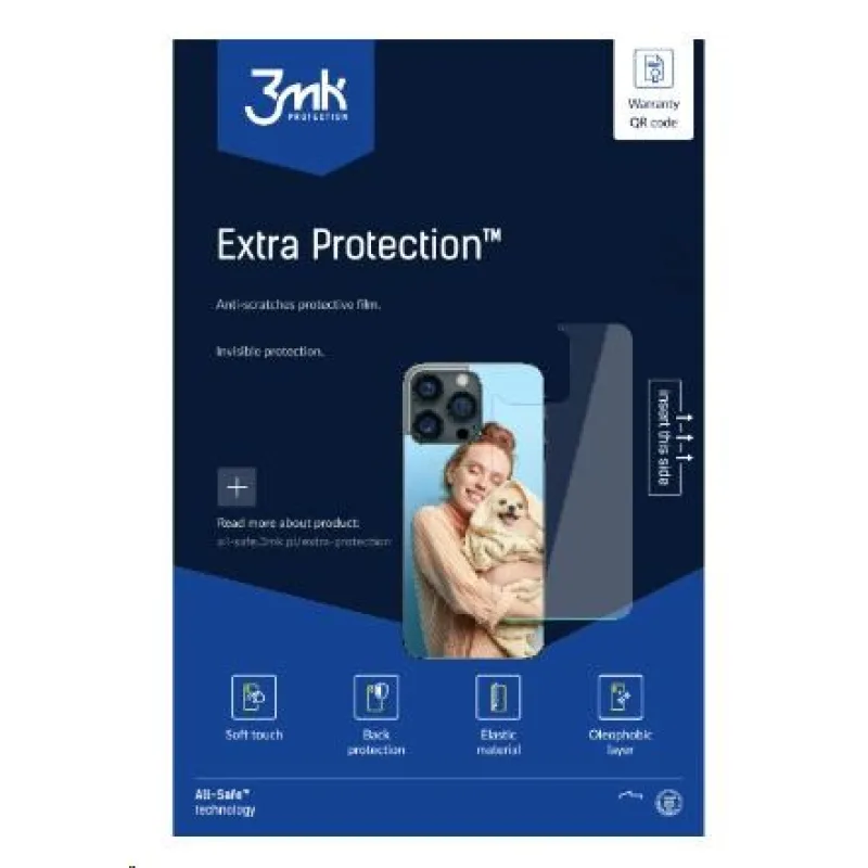3mk All-Safe - AIO Extra Protection Phone Dry & Wet fitting, lesklá - 1…