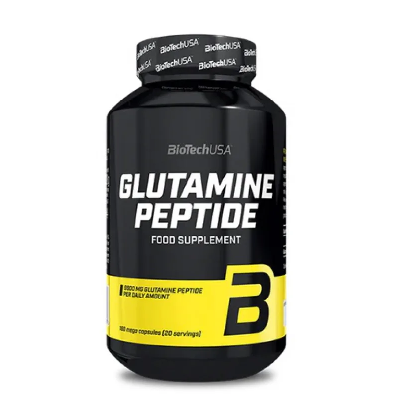 Glutamine Peptide 180 kapsúl - BioTech USA