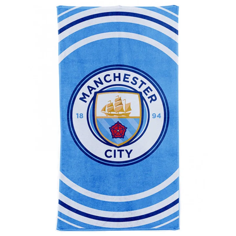 Manchester City osuška / uterák bledomodrý - SKLADOM