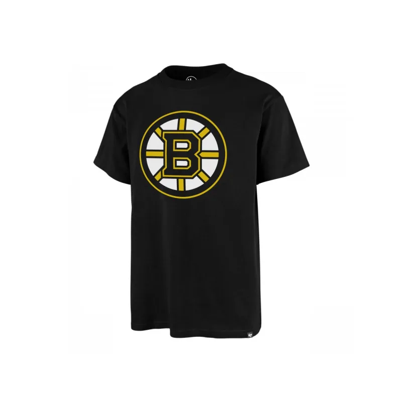 '47 Brand Boston Bruins tričko čierne pánske - SKLADOM
