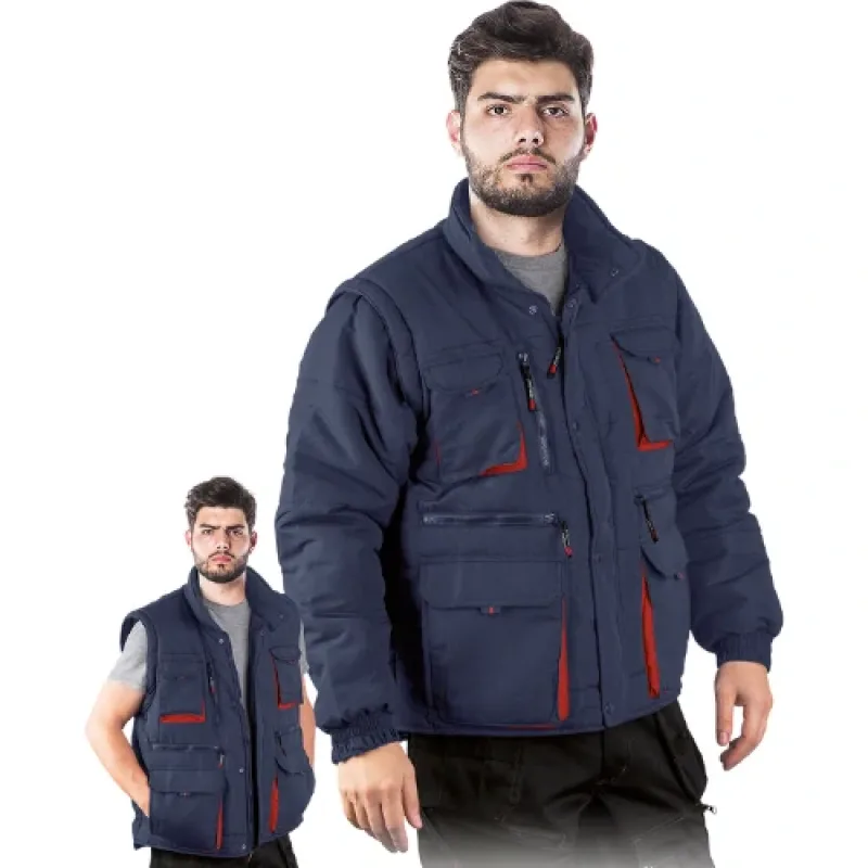 Reis CZAPLA2 2v1 zateplená bunda modrá