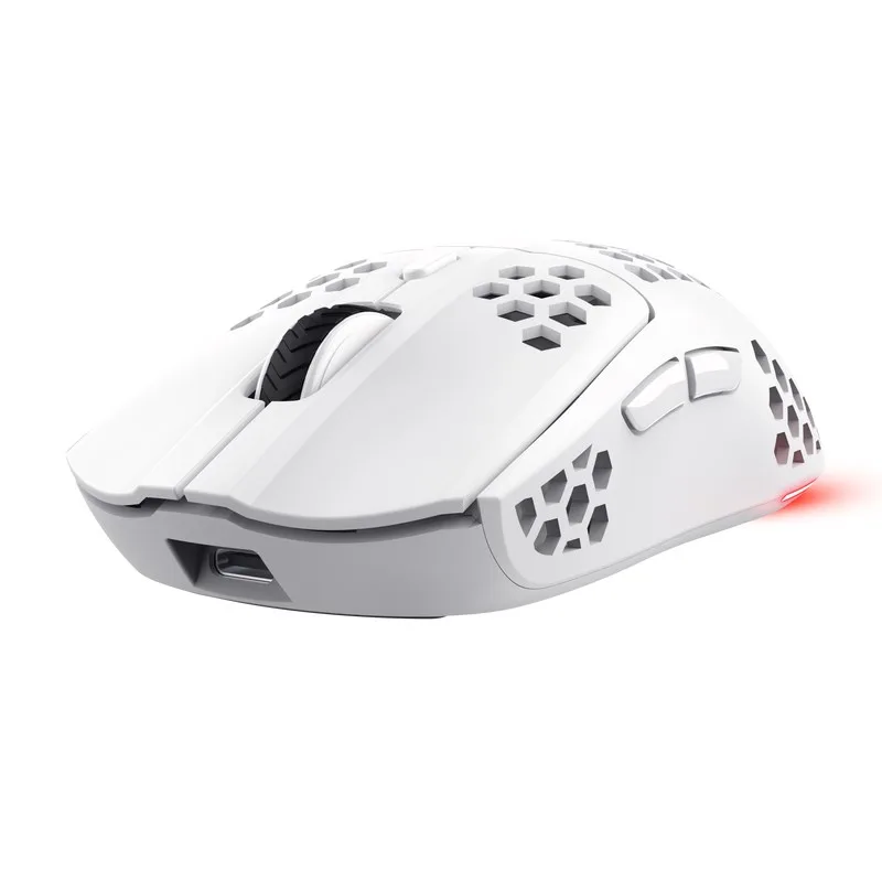 TRUST bezdrátová myš GXT 929W Helox Lightweight, RGB, Bílá 25390