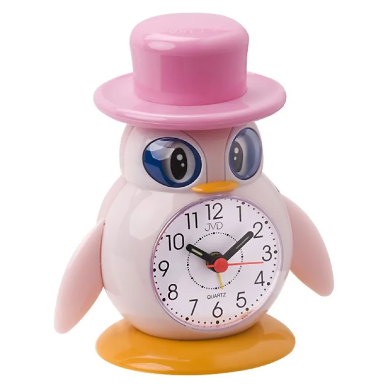 Dětský budík JVD SR52.2 - tučňáček