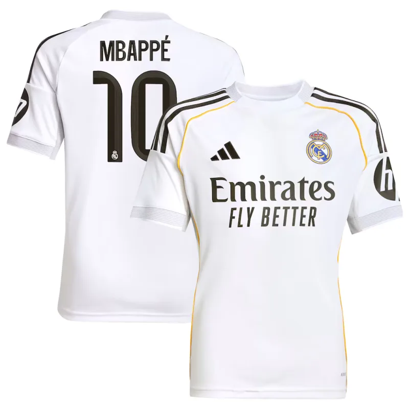 Adidas Real Madrid Kylian Mbappé dres detský (2025-2026) domáci - SKLADOM