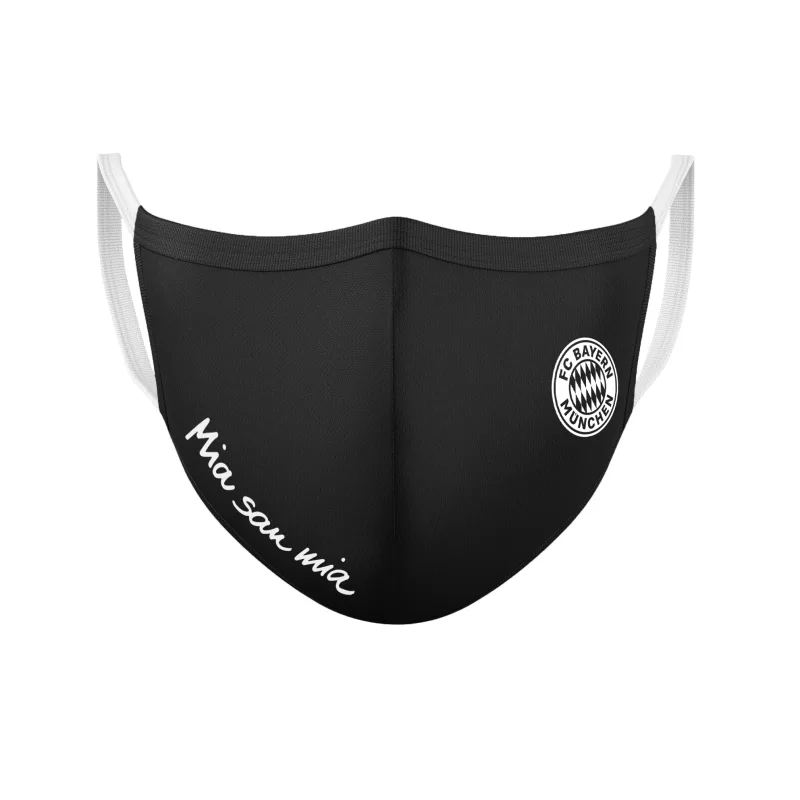 FC Bayern München - Bayern Mníchov rúško čierne - SKLADOM