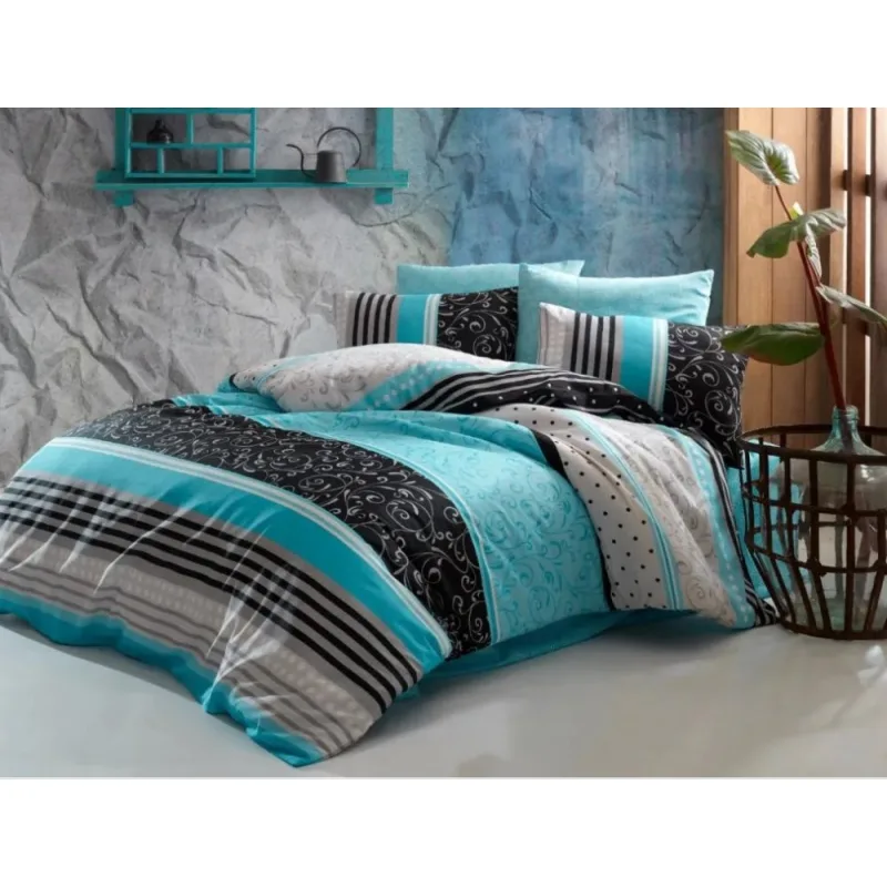 Bavlnené obliečky Scarlet blue 240x200/2x70x90 cm