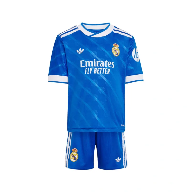 Adidas Real Madrid set detský (2025-2026) tretí + vlastné meno a číslo