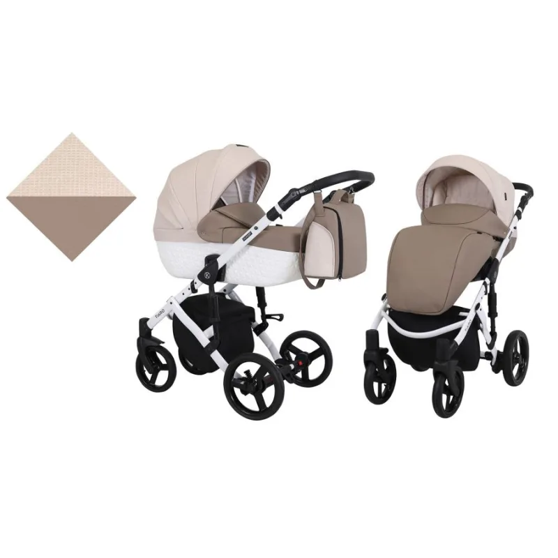 Kočík Kunert Tiaro white frame 2v1 - 03