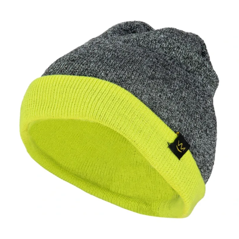 Polstar SEVEN KINGS obojstranná čiapka sivá/žltá