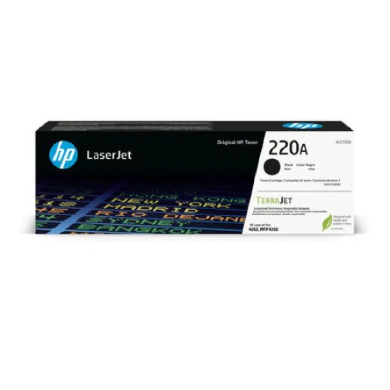HP 220A Black Original LaserJet Toner (~ 2,000 pages) W2200A