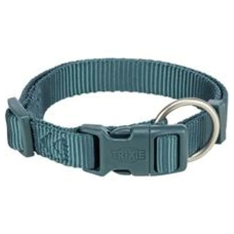 Nylonový obojek PREMIUM, petrolejová XXS-XS:15-25cm/10mm