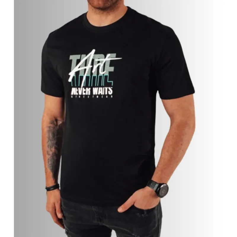 VM Fashion VM5391 tričko čierne