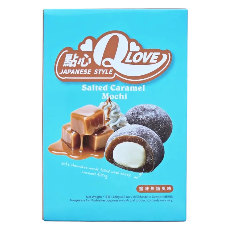 QLove Salted Caramel Mochi 180g