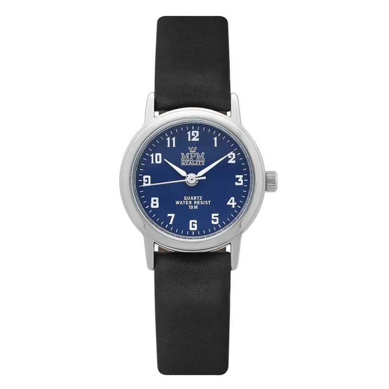 MPM Módní dámské hodinky na prošívaném koženém pásku MPM June - C W02M.10835.C