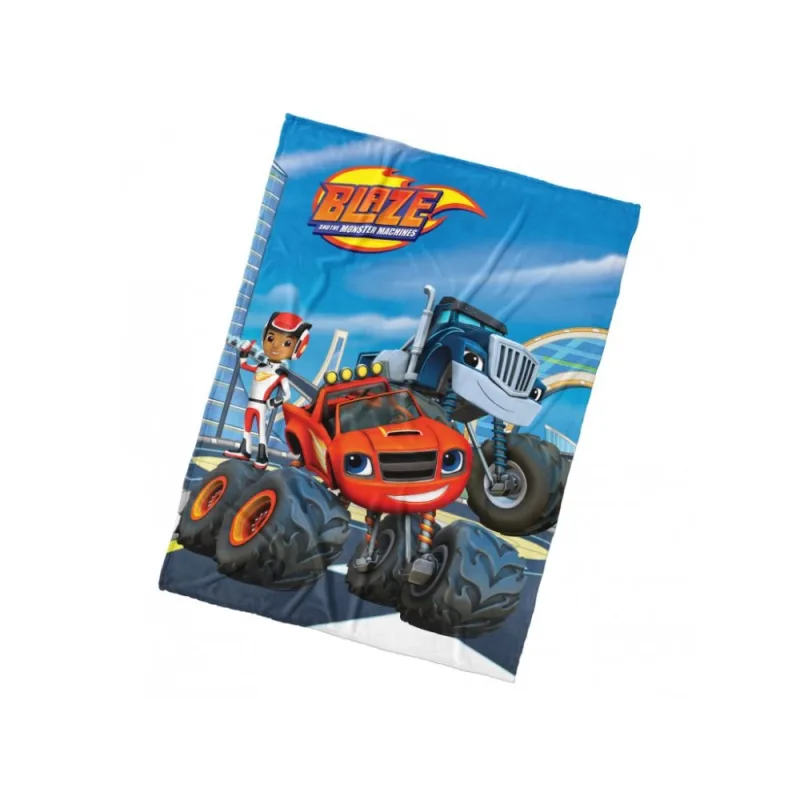 Detská deka Plamienok a Štvorkoláci Priatelia 150x200 cm