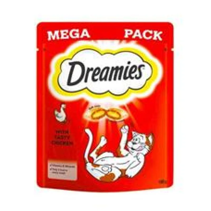 Dreamies kočka pochoutka Mega Pack kuřecí 180g
