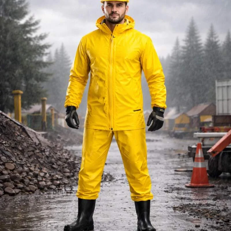 Polstar D240Y GROSVENOR Rain nepremokavý set žltý