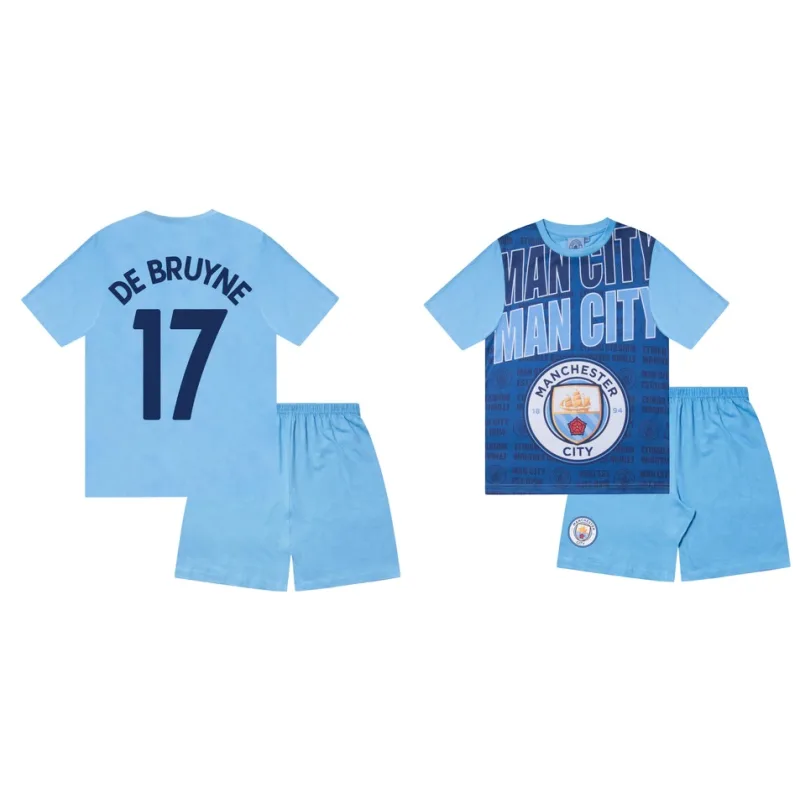 Manchester City Kevin DE BRUYNE pyžamo modré detské - SKLADOM